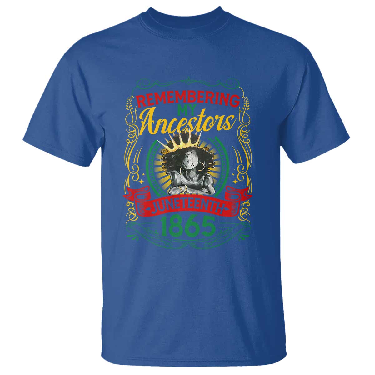 Juneteenth T Shirt Remembering My Ancestors Melanin Black Women Pride