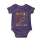 Melanin Black Freedom 1865 Juneteenth Baby Onesie