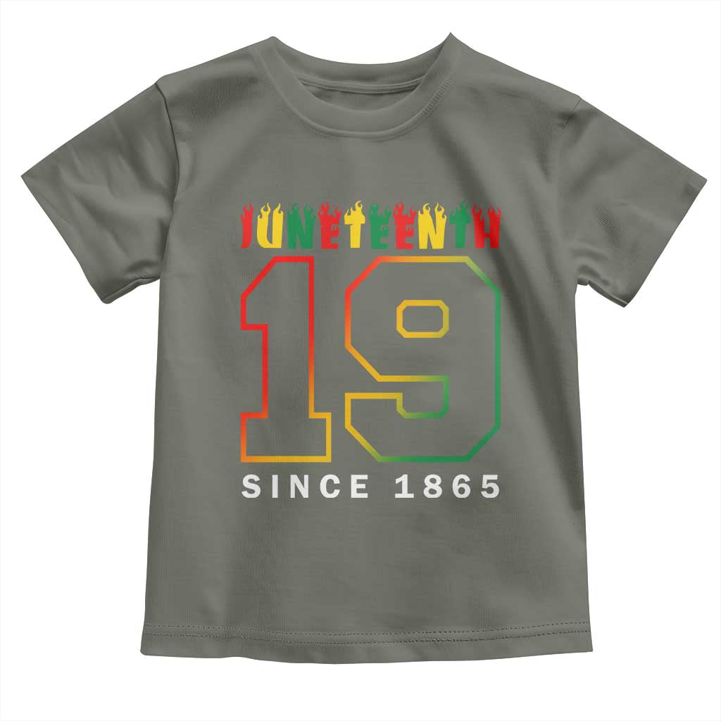 Melanin Black Freedom 1865 Juneteenth Baby Shirt