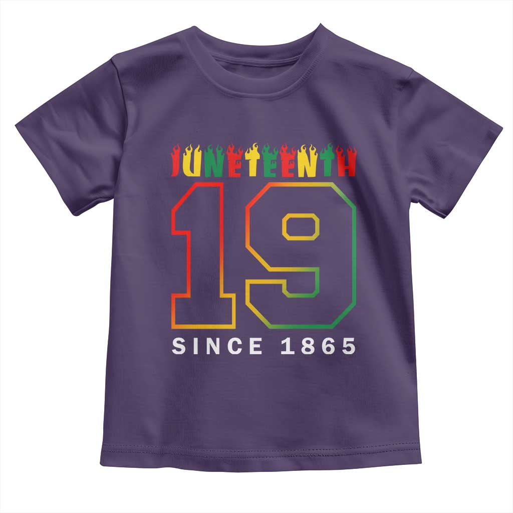 Melanin Black Freedom 1865 Juneteenth Baby Shirt