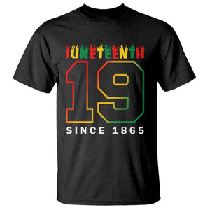 Melanin Black Freedom 1865 Juneteenth T Shirt