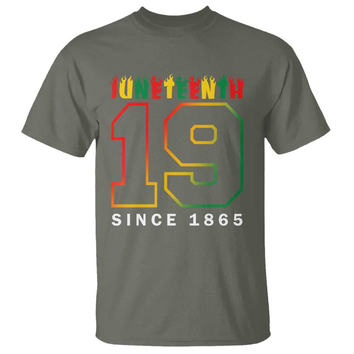 Melanin Black Freedom 1865 Juneteenth T Shirt
