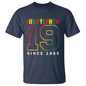 Melanin Black Freedom 1865 Juneteenth T Shirt