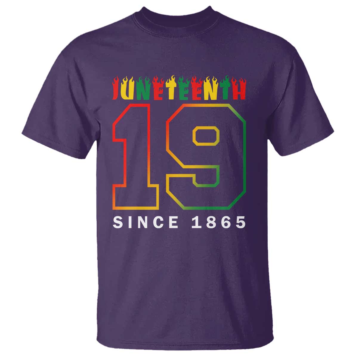 Melanin Black Freedom 1865 Juneteenth T Shirt