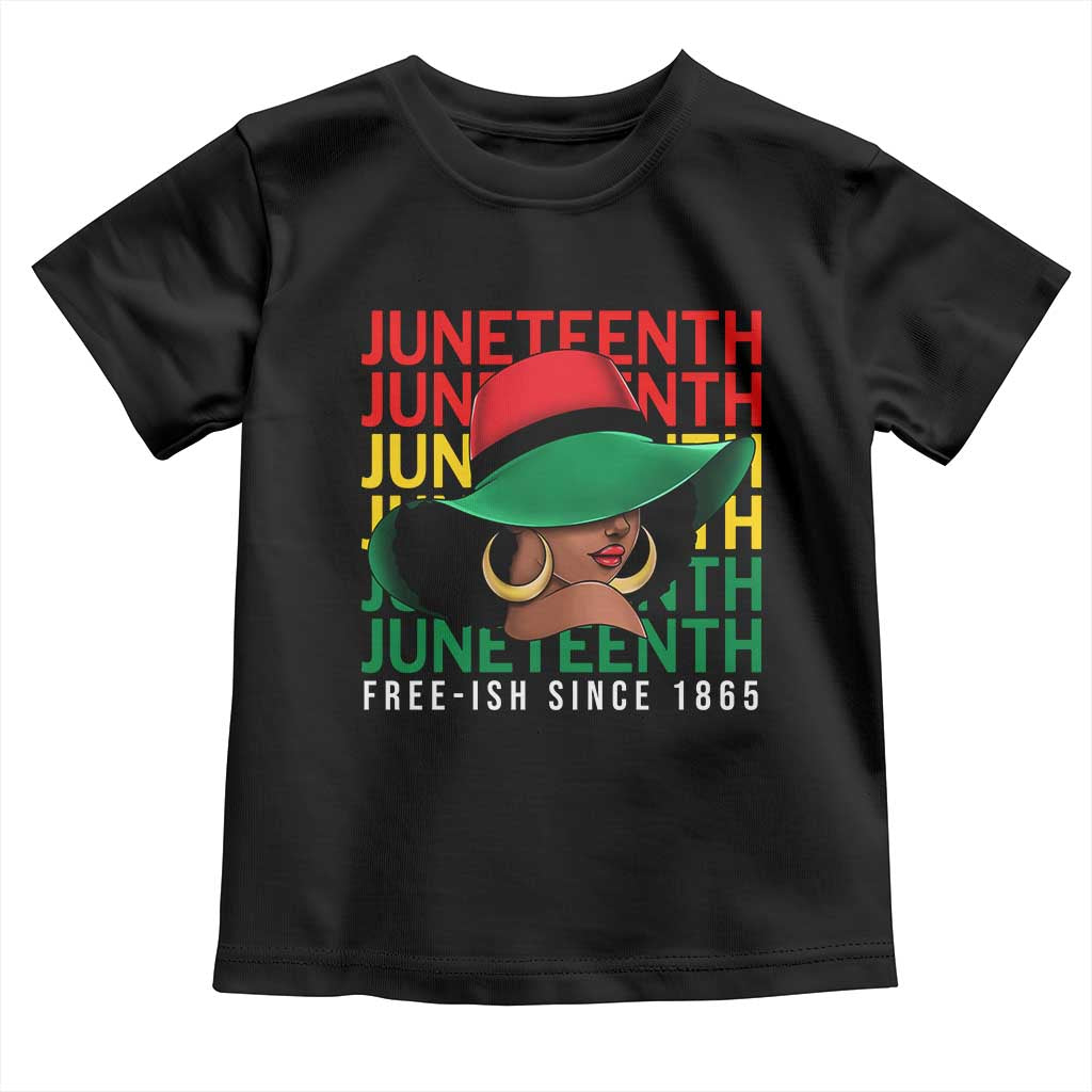 Juneteenth Baby Shirt Freeish Since 1865 Melanin Black Women Pride