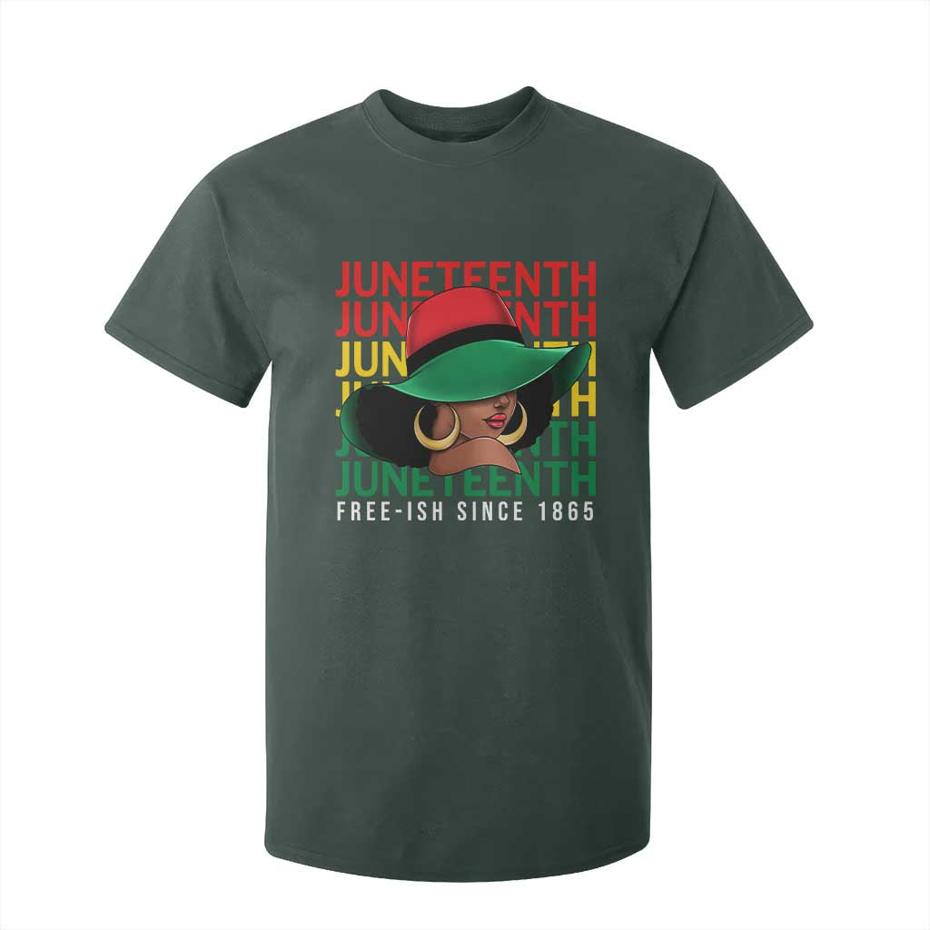 Juneteenth T Shirt For Kid Freeish Since 1865 Melanin Black Women Pride