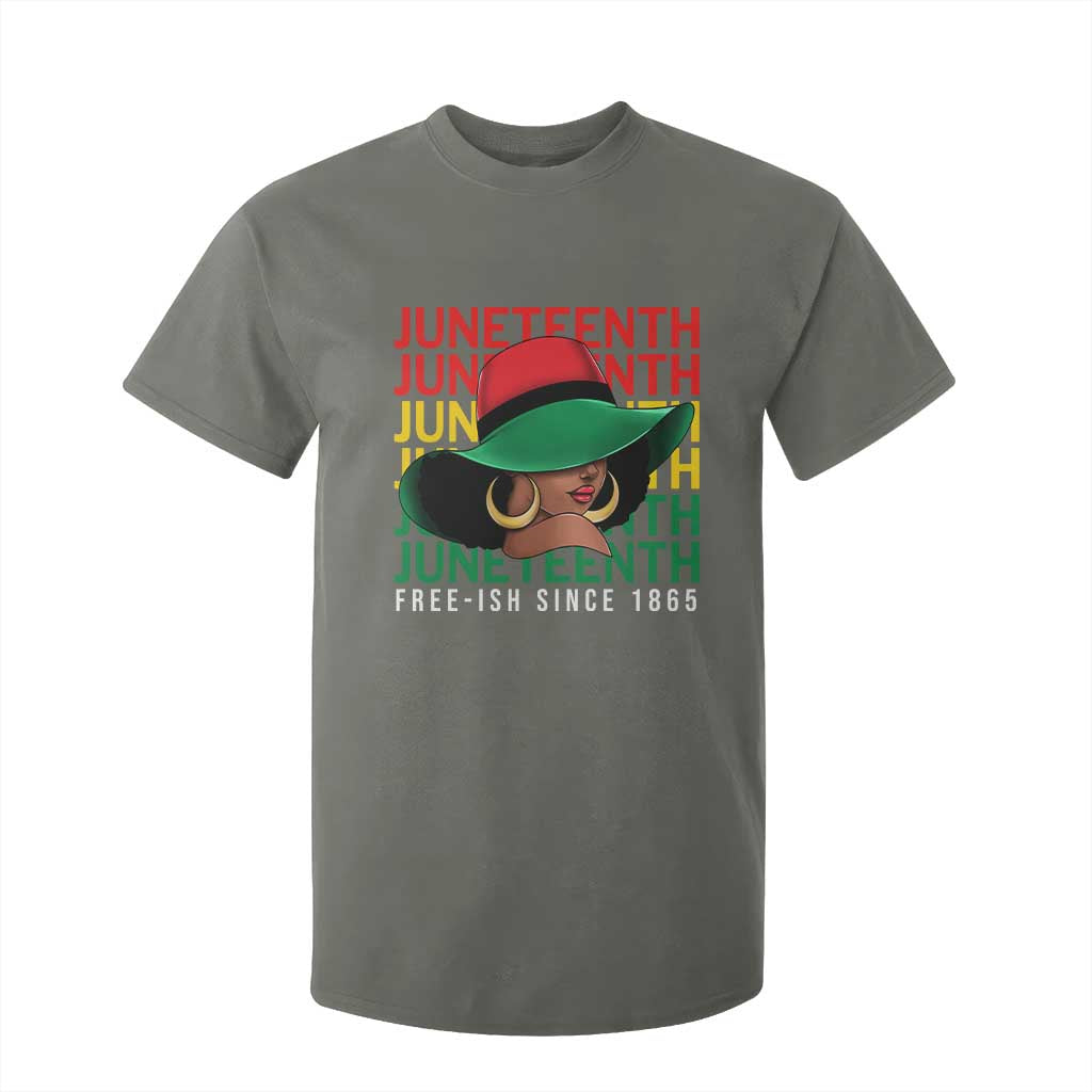 Juneteenth T Shirt For Kid Freeish Since 1865 Melanin Black Women Pride