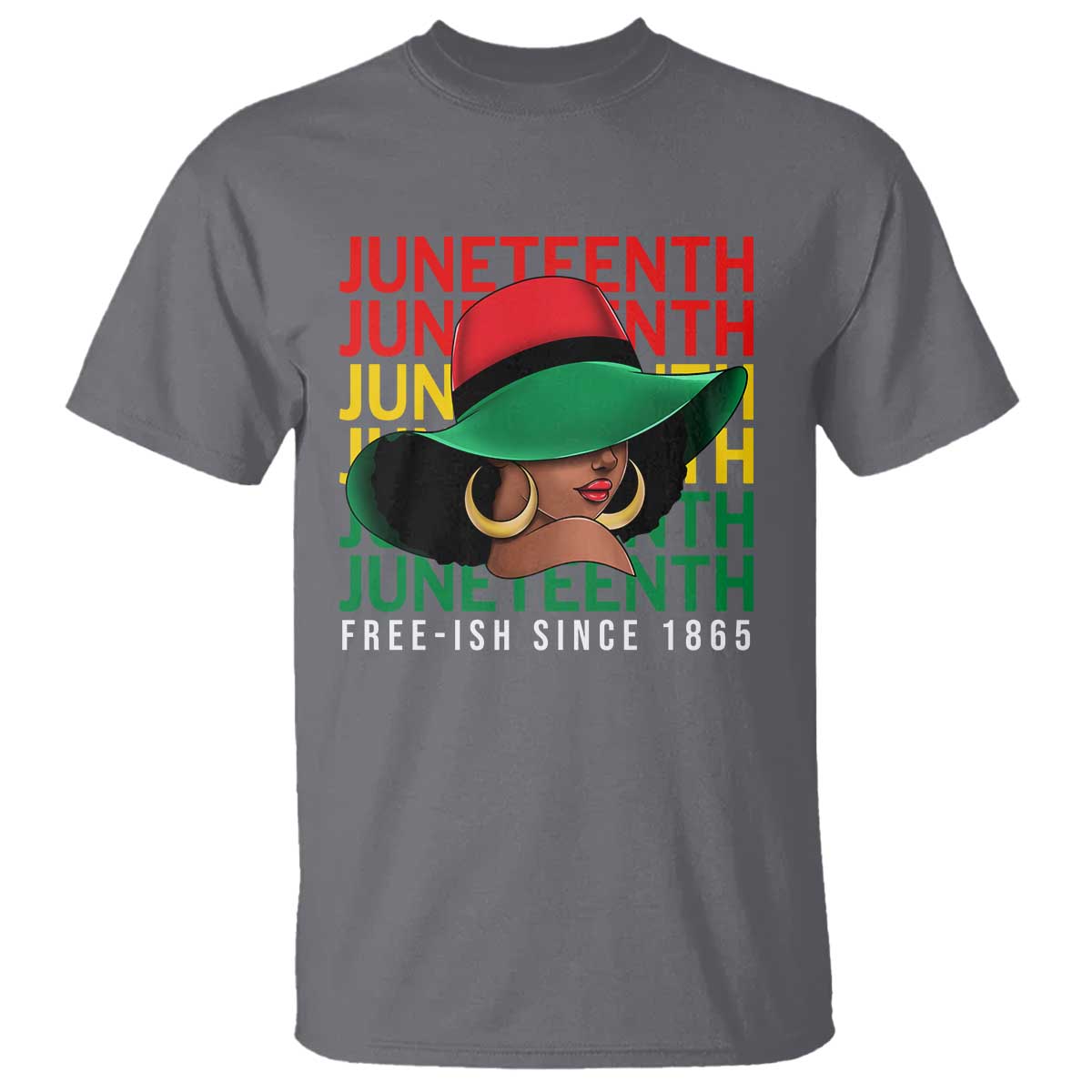 Juneteenth T Shirt Freeish Since 1865 Melanin Black Women Pride