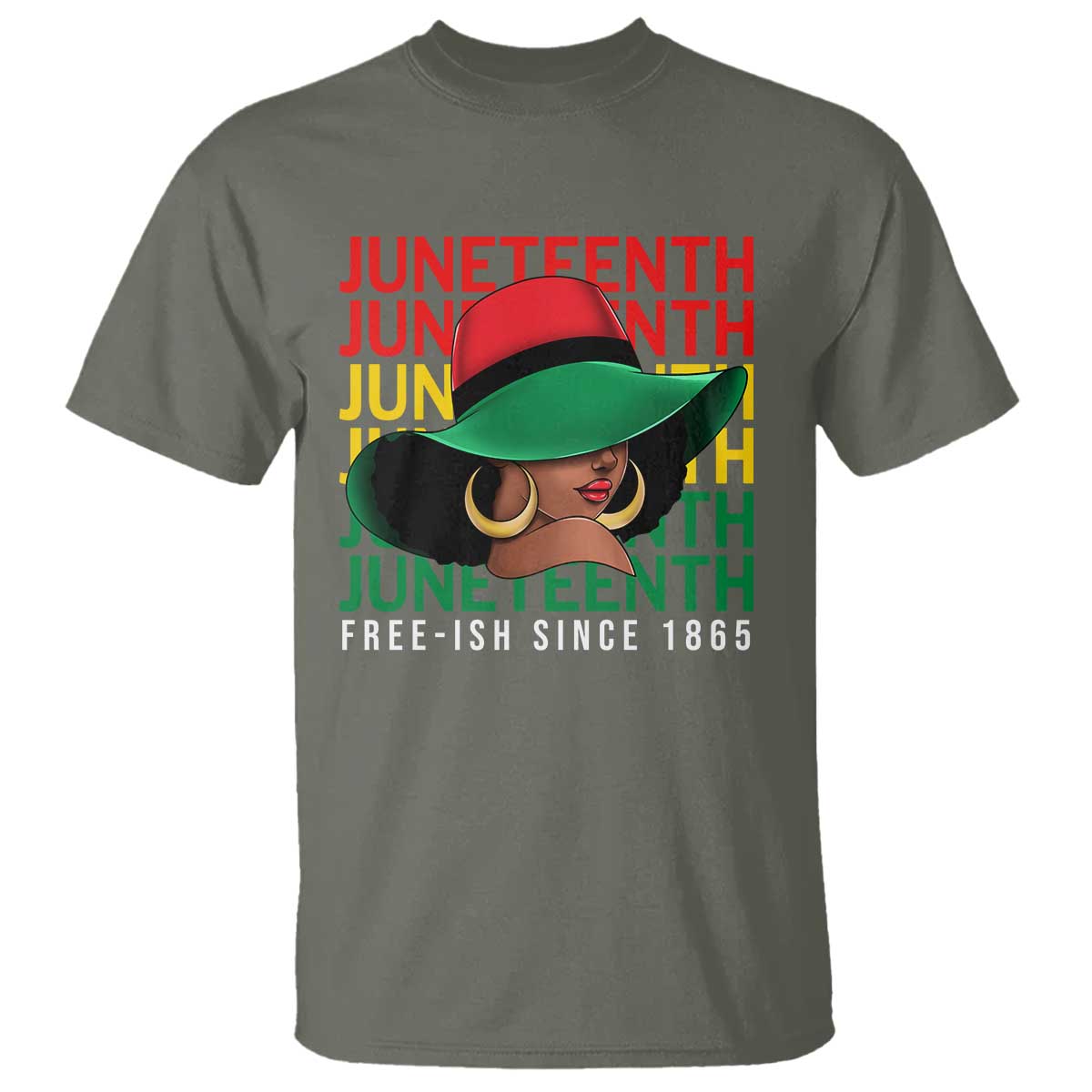 Juneteenth T Shirt Freeish Since 1865 Melanin Black Women Pride