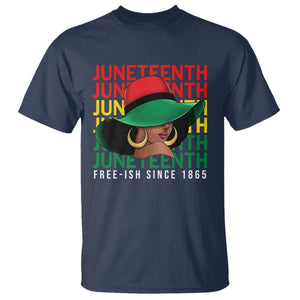 Juneteenth T Shirt Freeish Since 1865 Melanin Black Women Pride