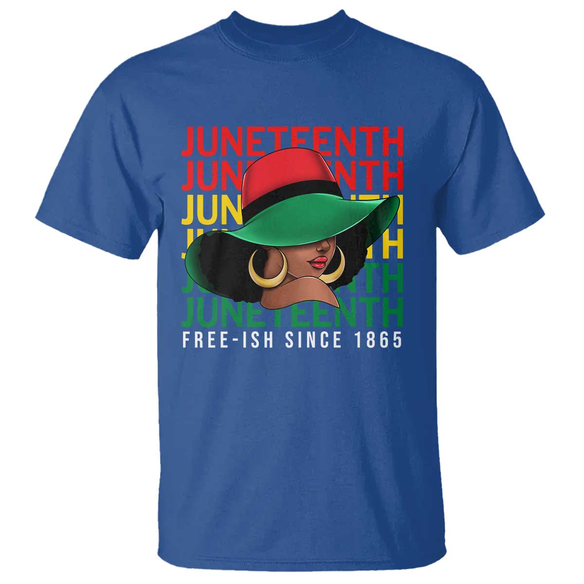 Juneteenth T Shirt Freeish Since 1865 Melanin Black Women Pride