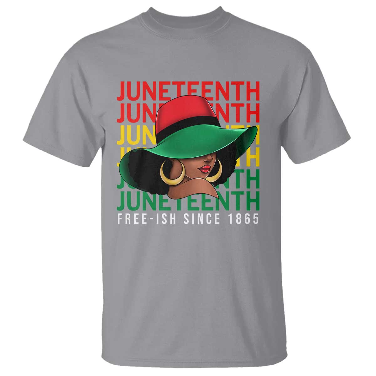 Juneteenth T Shirt Freeish Since 1865 Melanin Black Women Pride