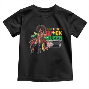 Juneteenth Baby Shirt Black Queen Nutritional Facts African American