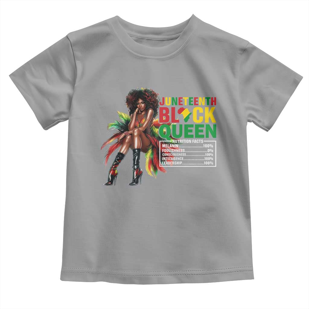 Juneteenth Baby Shirt Black Queen Nutritional Facts African American