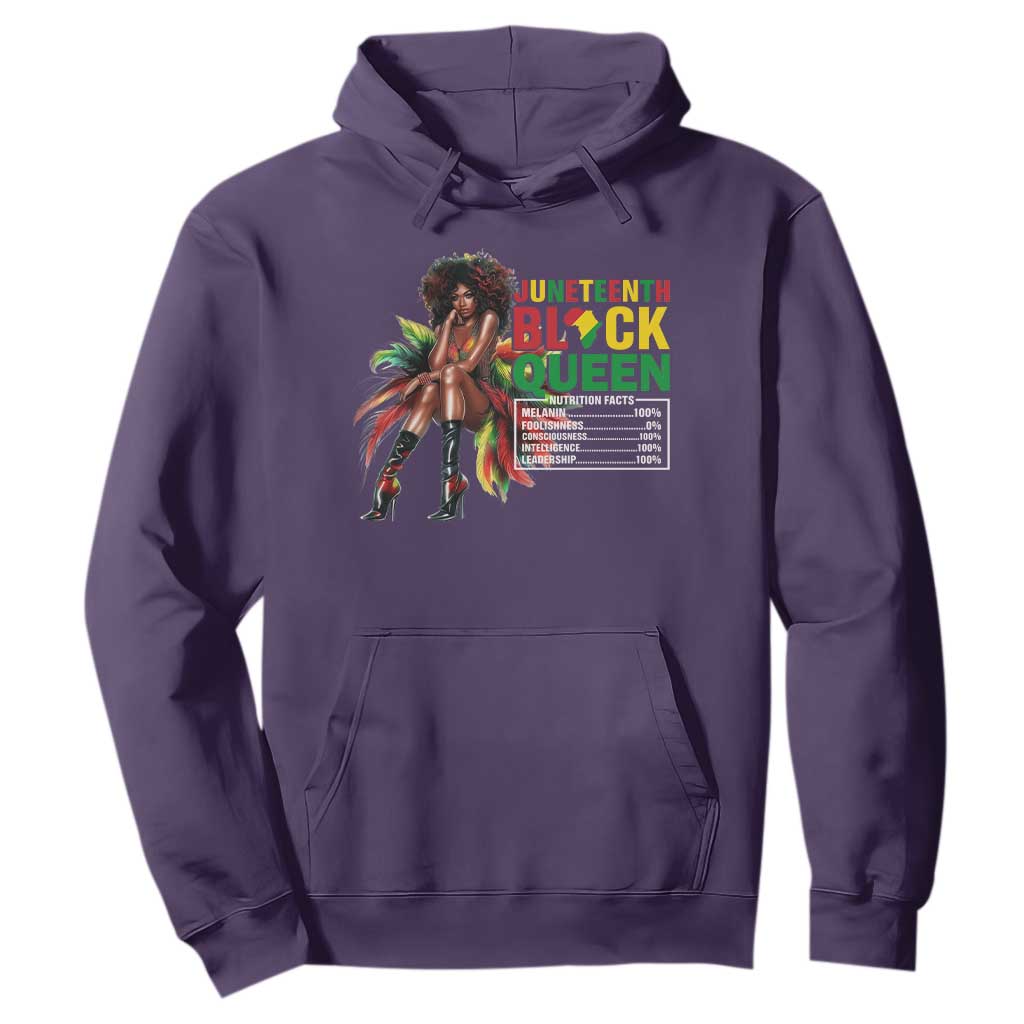 Juneteenth Hoodie Black Queen Nutritional Facts African American