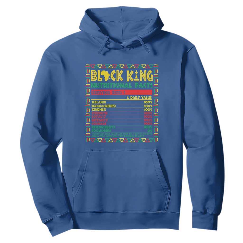 Juneteenth Hoodie Black King Nutritional Facts African American