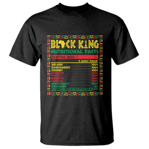 Juneteenth T Shirt Black King Nutritional Facts African American