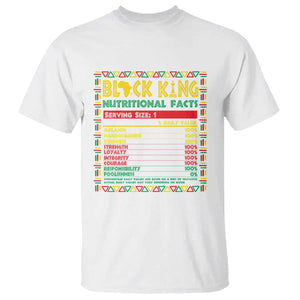 Juneteenth T Shirt Black King Nutritional Facts African American