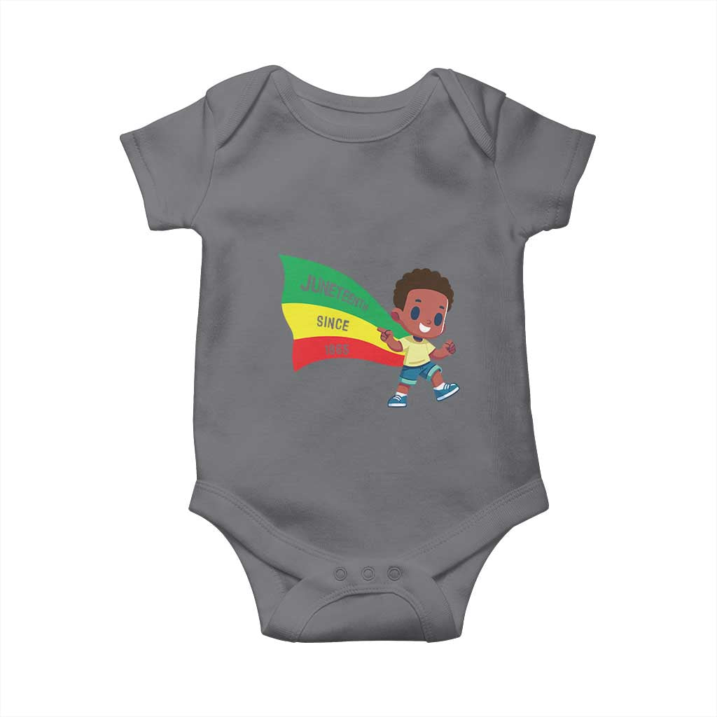 Juneteenth 1865 Baby Onesie Cool Melanin Black Boys Kids