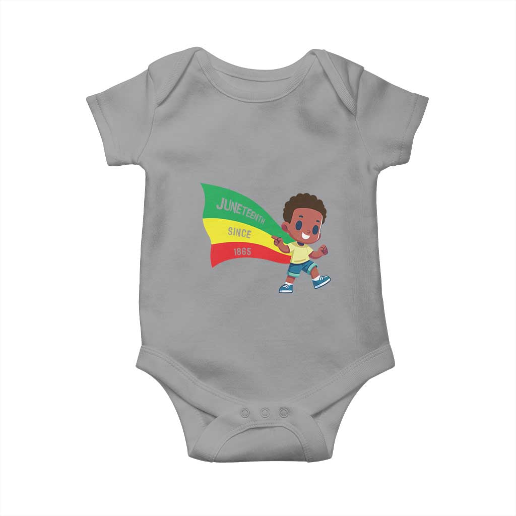 Juneteenth 1865 Baby Onesie Cool Melanin Black Boys Kids