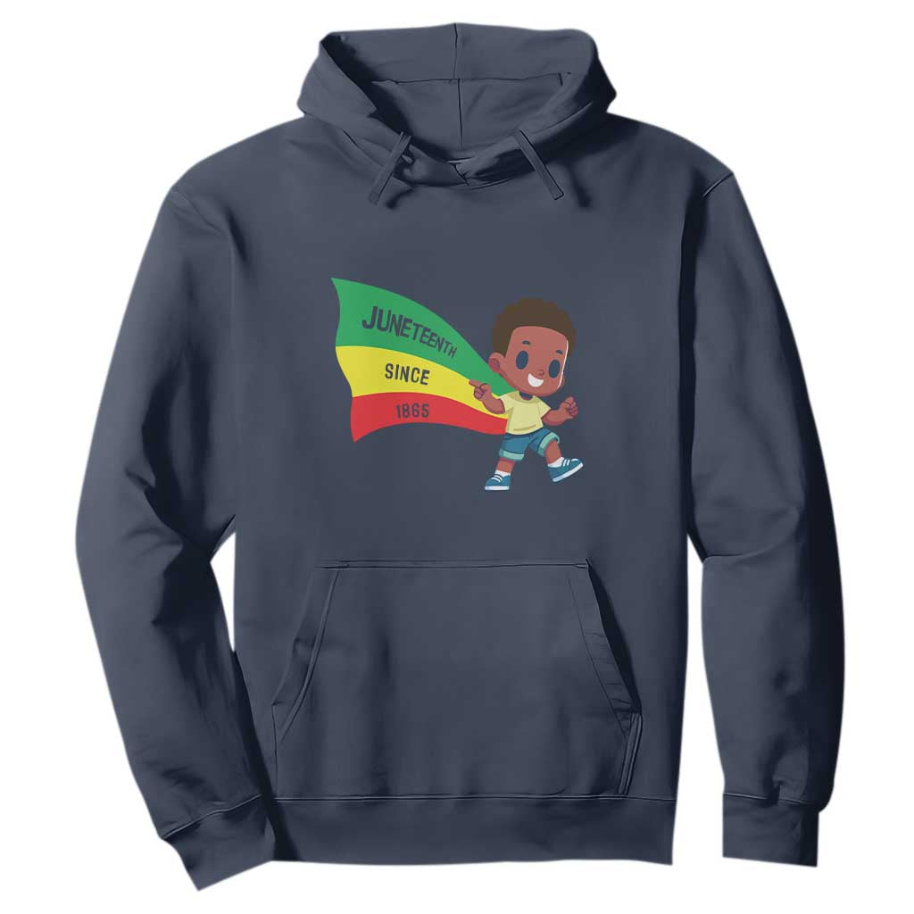 Juneteenth 1865 Hoodie Cool Melanin Black Boys Kids