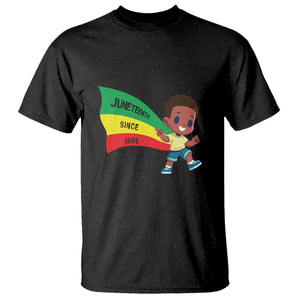 Juneteenth 1865 T Shirt Cool Melanin Black Boys Kids