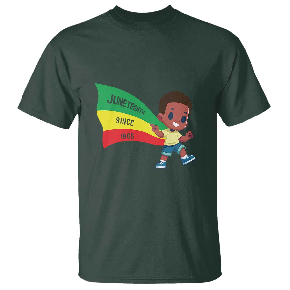 Juneteenth 1865 T Shirt Cool Melanin Black Boys Kids