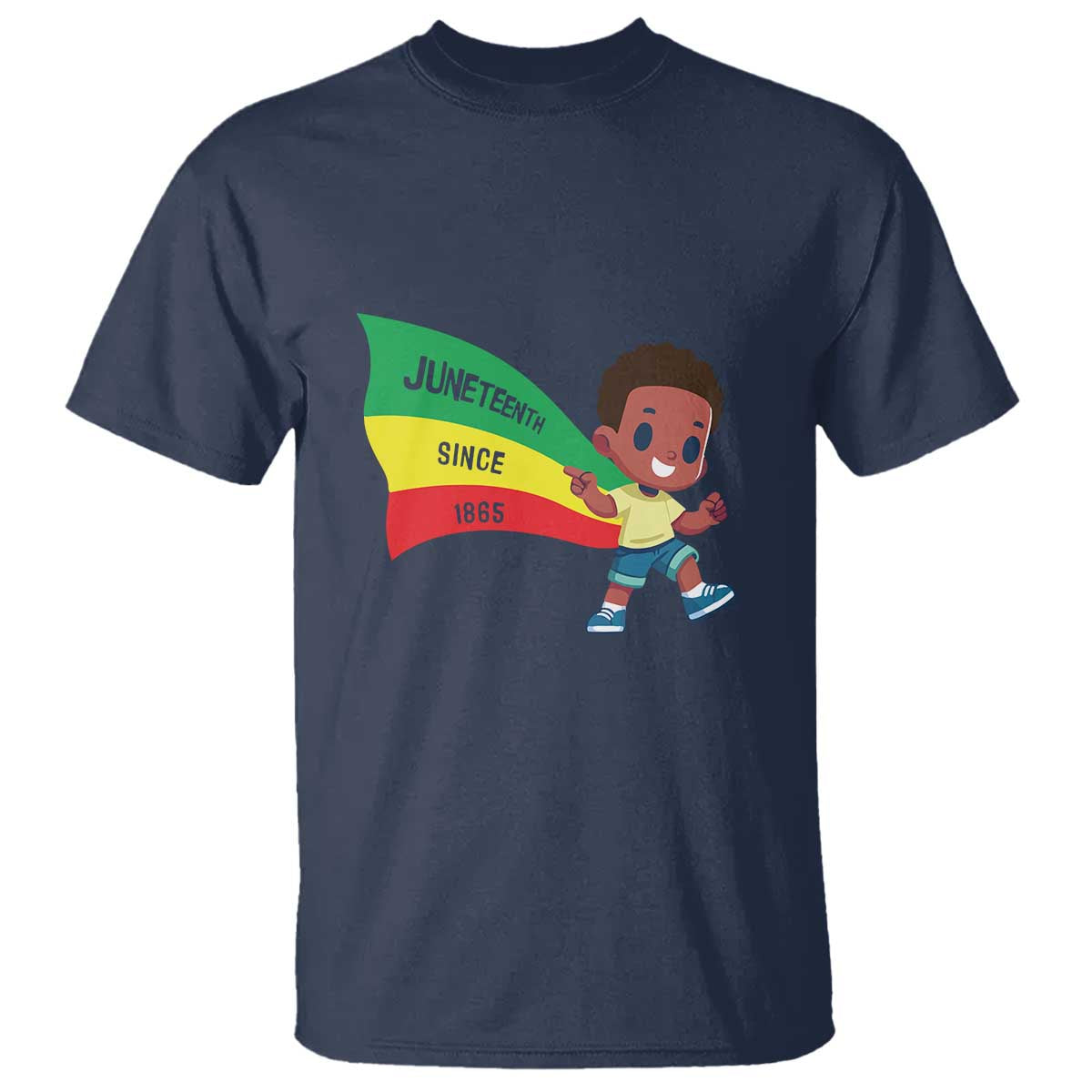 Juneteenth 1865 T Shirt Cool Melanin Black Boys Kids