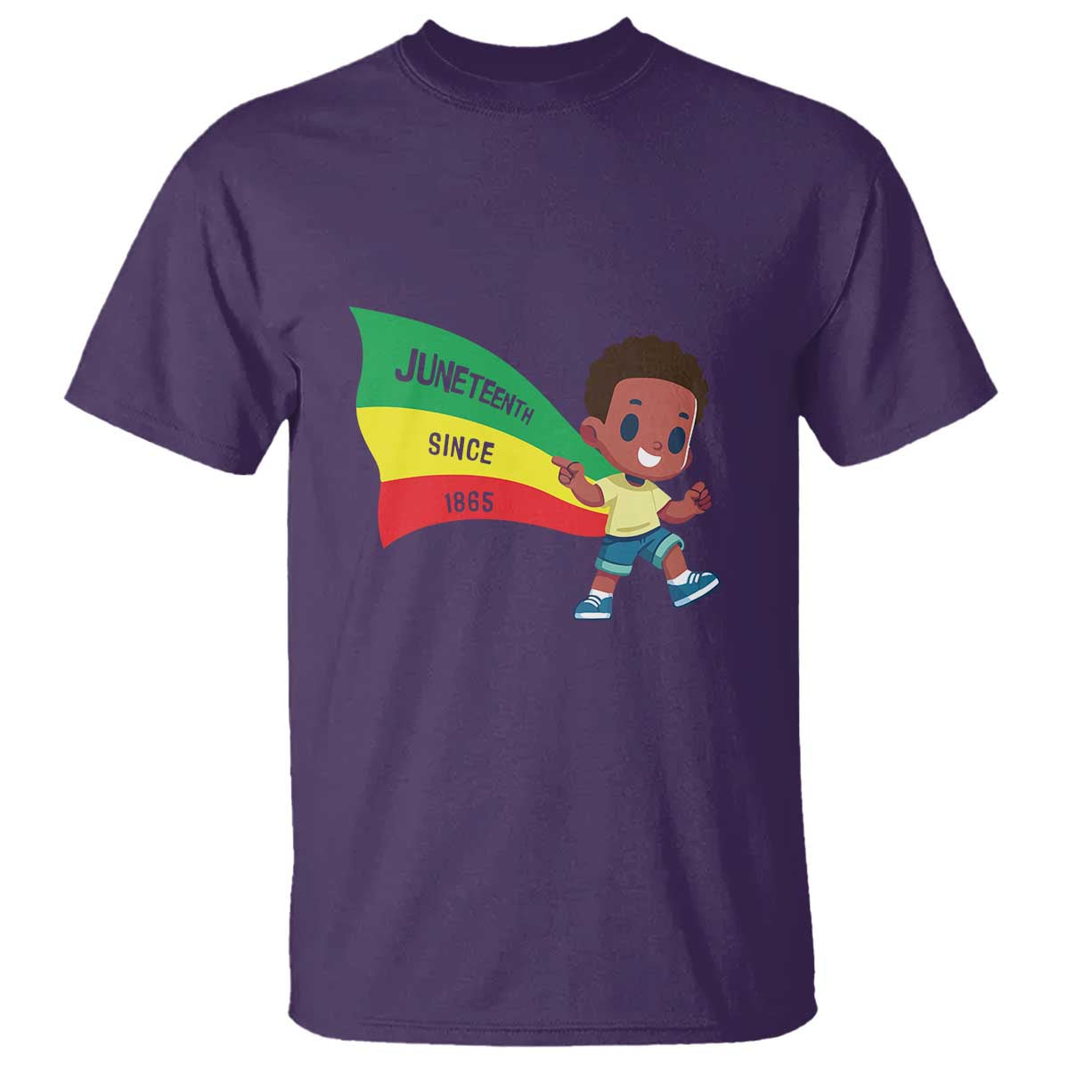 Juneteenth 1865 T Shirt Cool Melanin Black Boys Kids