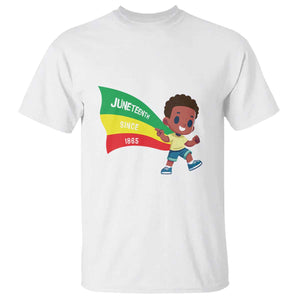Juneteenth 1865 T Shirt Cool Melanin Black Boys Kids