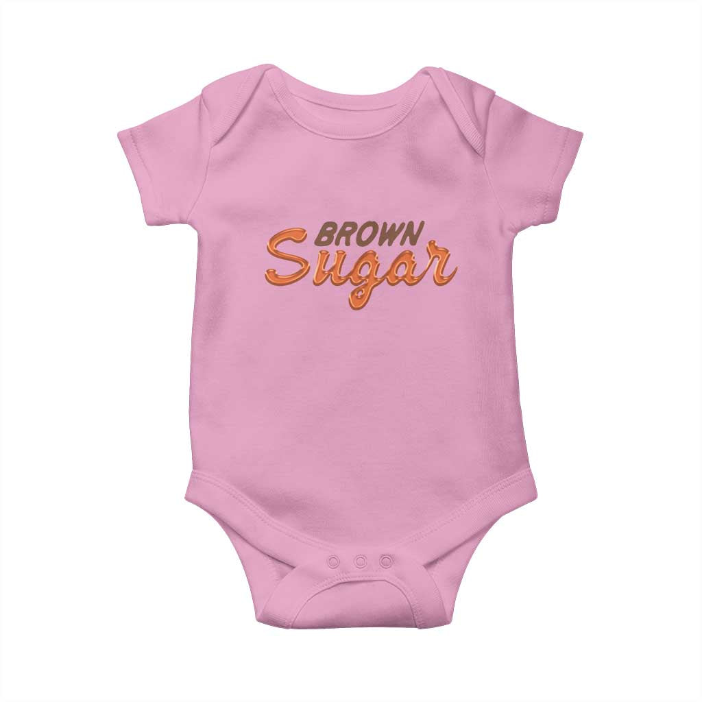 Melanin African Pride Baby Onesie Brown Sugar