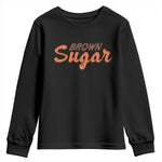 Melanin African Pride Youth Sweatshirt Brown Sugar