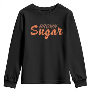 Melanin African Pride Youth Sweatshirt Brown Sugar