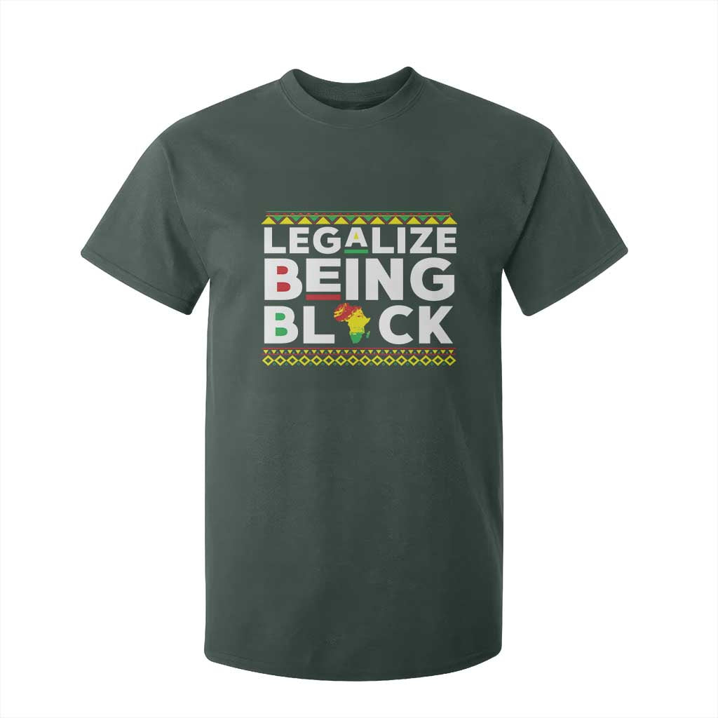 Black Pride T Shirt For Kid Legalize Being Black History