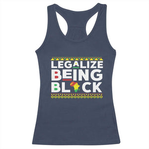Black Pride Racerback Tank Top Legalize Being Black History