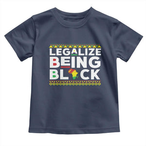 Black Pride Toddler T Shirt Legalize Being Black History