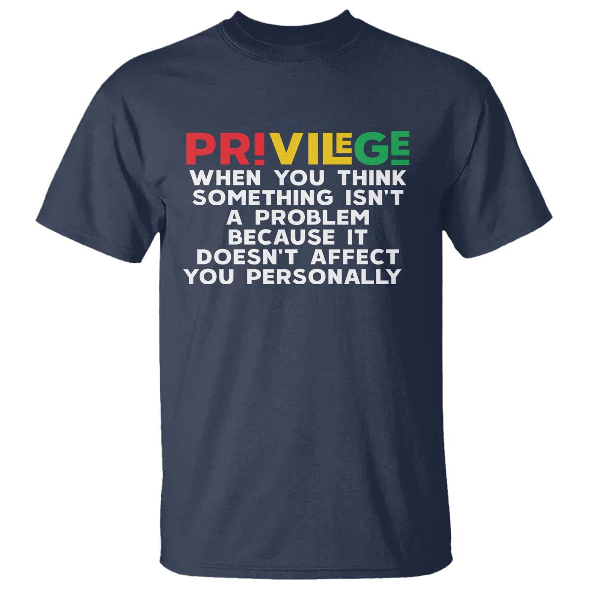Black History T Shirt Privilege Explained BLM