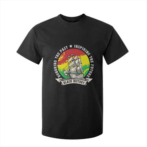 Black History Pride T Shirt For Kid Honoring The Past Inspiring The Future