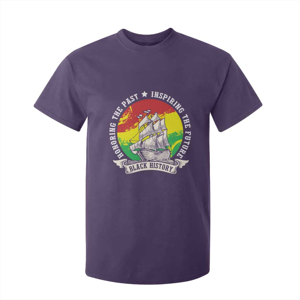 Black History Pride T Shirt For Kid Honoring The Past Inspiring The Future