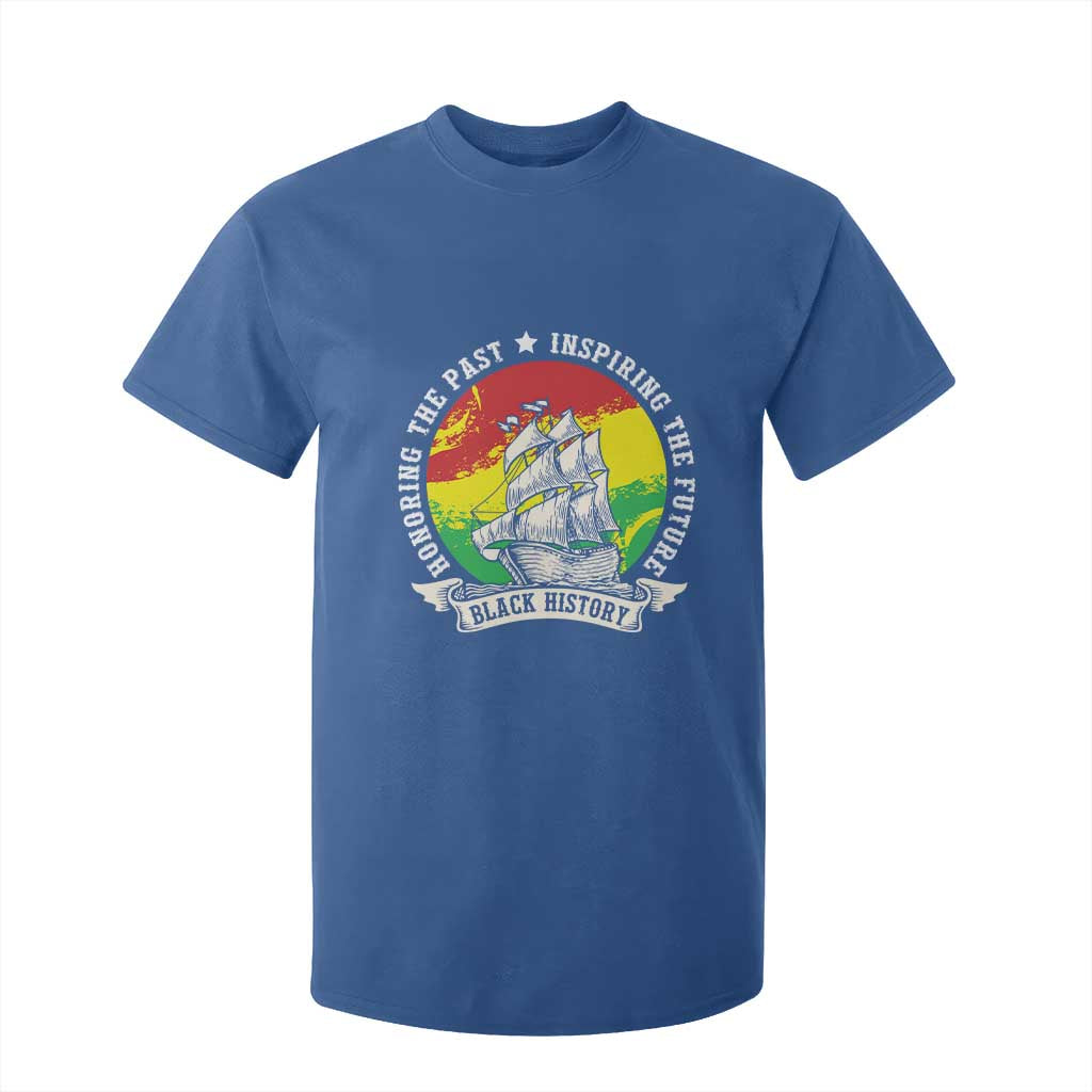 Black History Pride T Shirt For Kid Honoring The Past Inspiring The Future