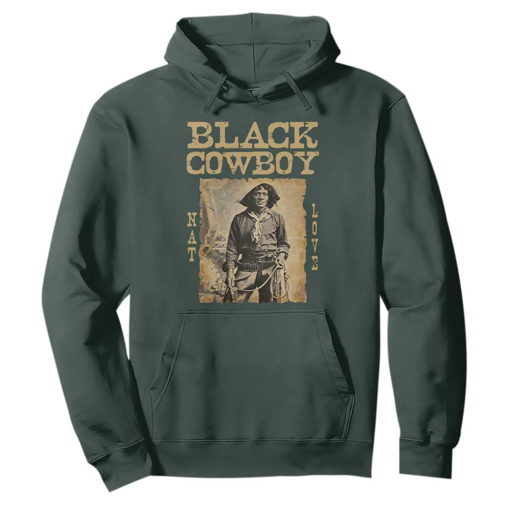 Nat Love Black Cowboy Hoodie African American Cowboys Black History