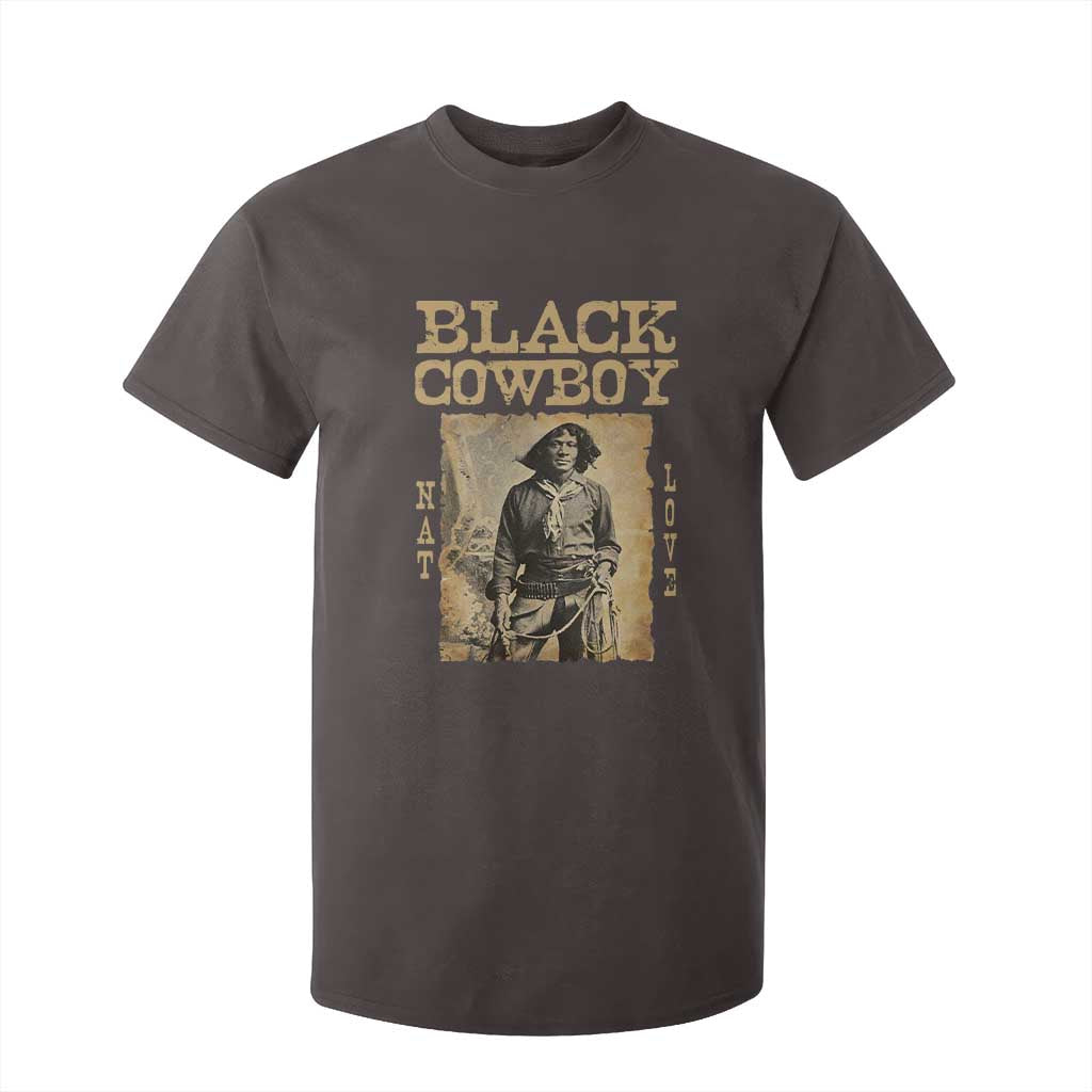Nat Love Black Cowboy T Shirt For Kid African American Cowboys Black History