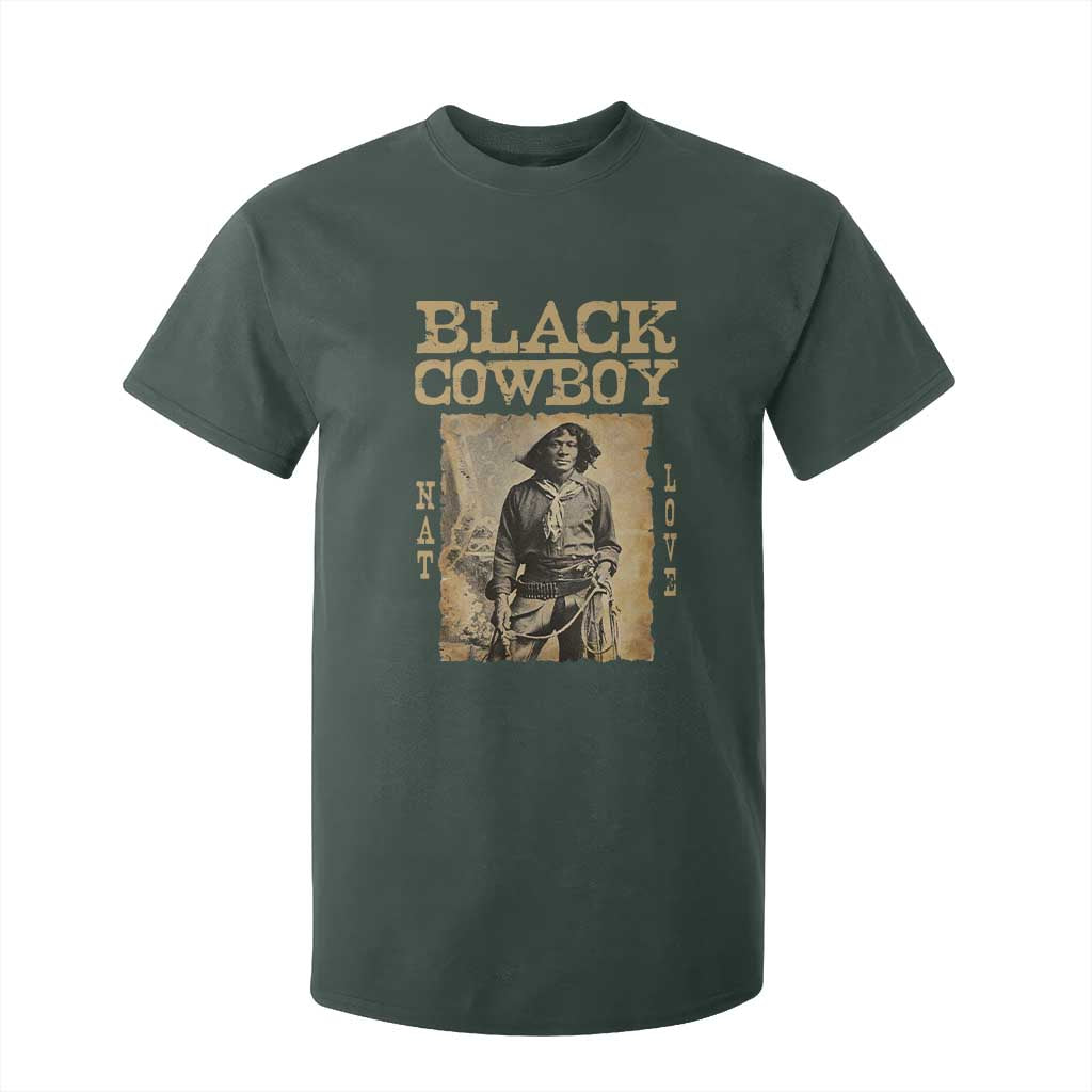 Nat Love Black Cowboy T Shirt For Kid African American Cowboys Black History