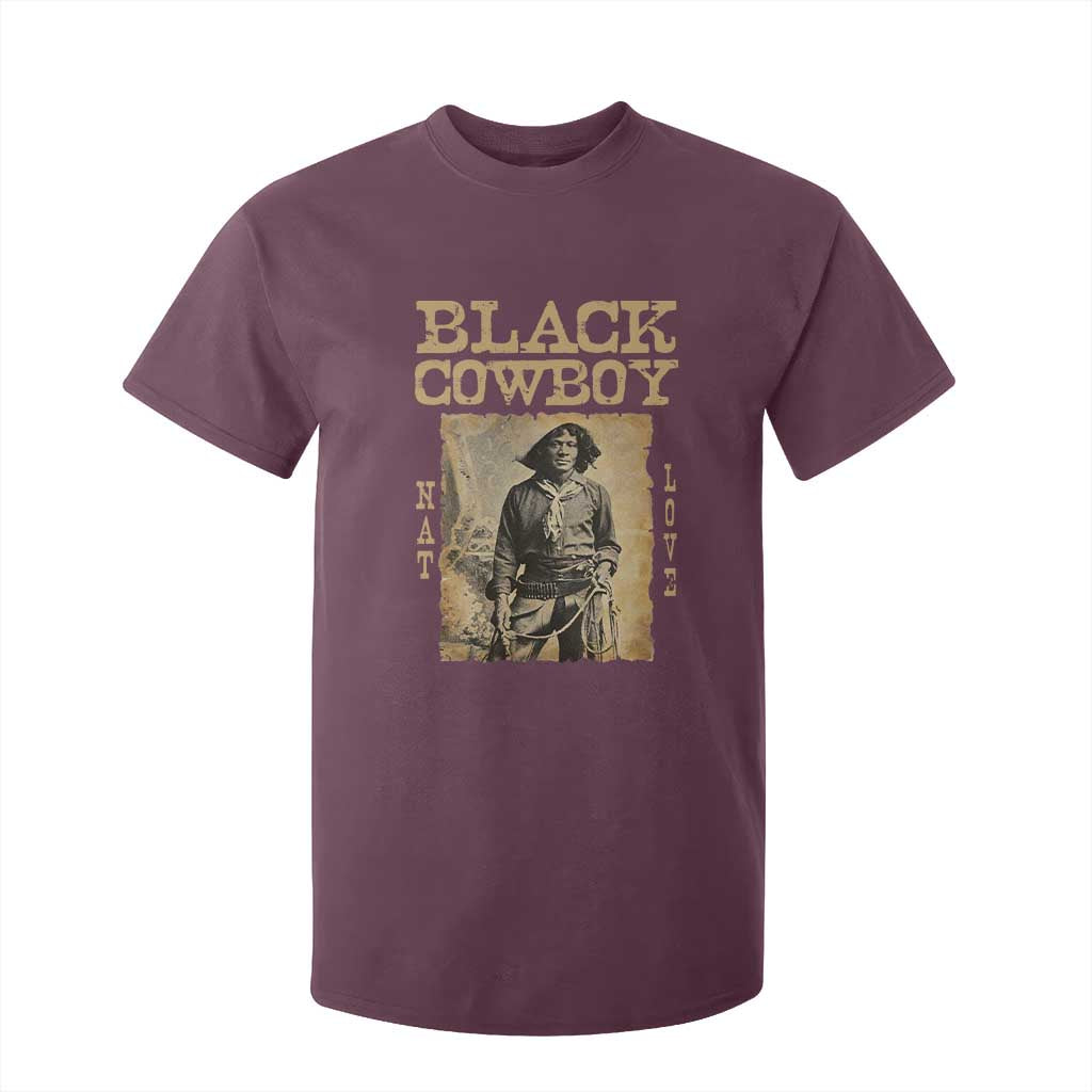 Nat Love Black Cowboy T Shirt For Kid African American Cowboys Black History