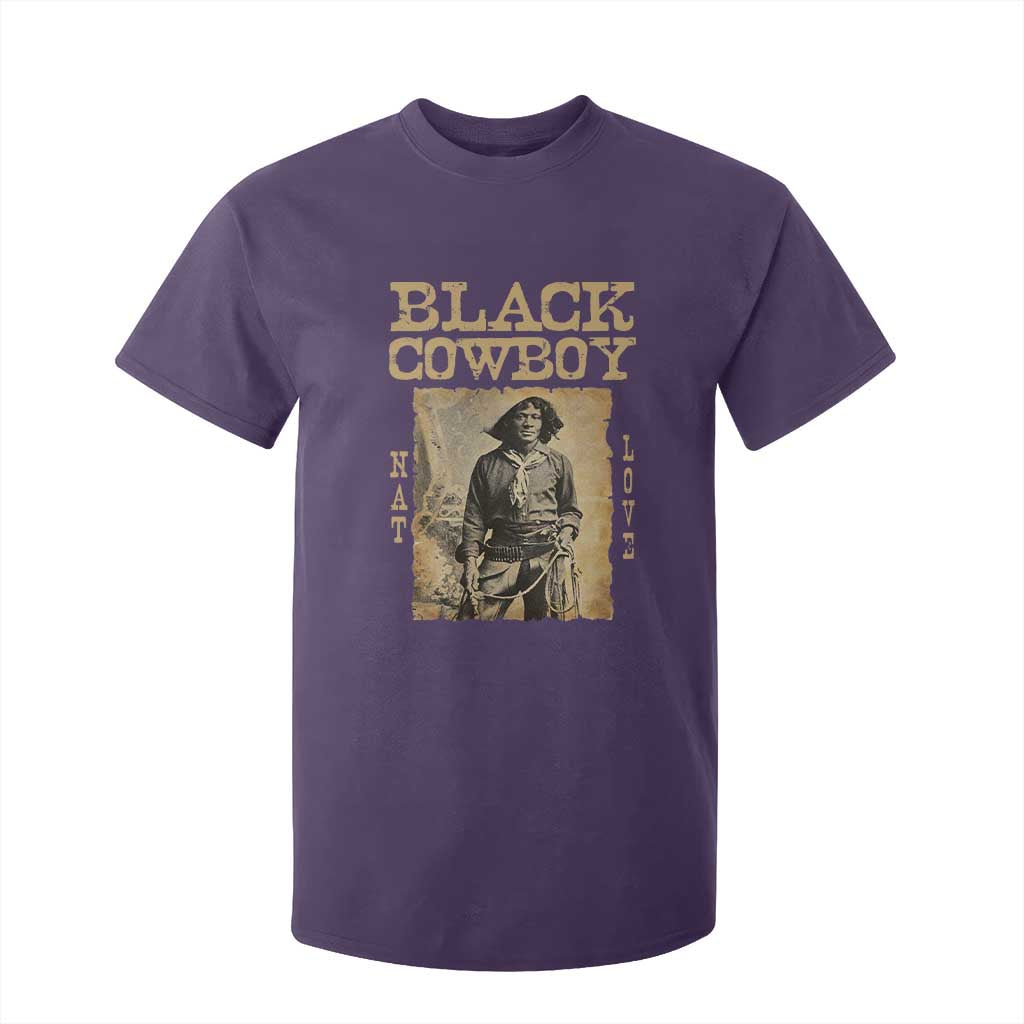 Nat Love Black Cowboy T Shirt For Kid African American Cowboys Black History