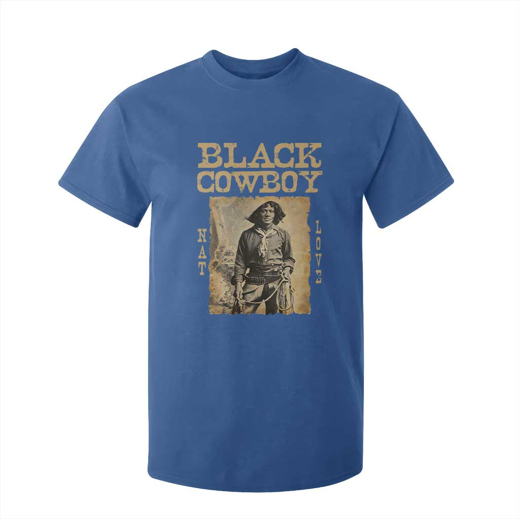 Nat Love Black Cowboy T Shirt For Kid African American Cowboys Black History