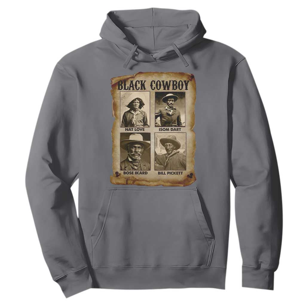 Black Cowboy Hoodie African American Legendary Cowboys Black History