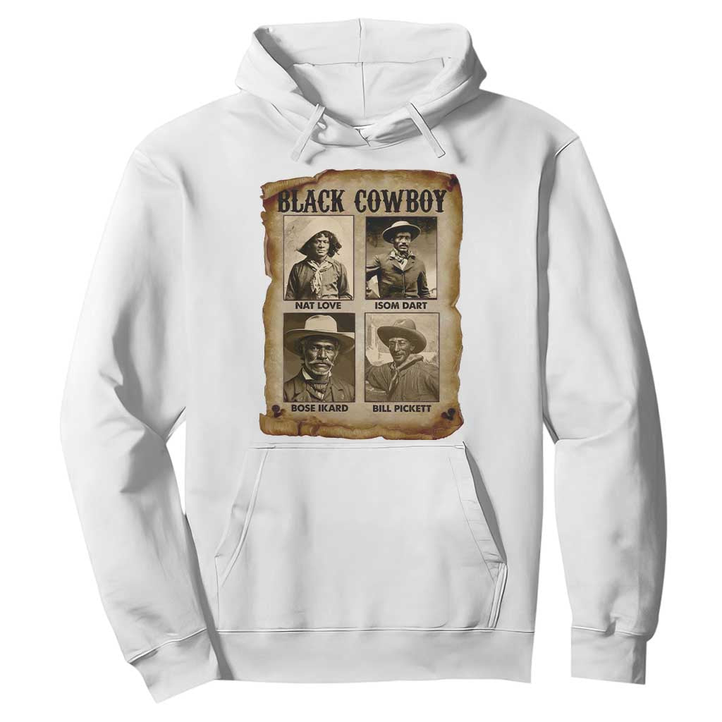 Black Cowboy Hoodie African American Legendary Cowboys Black History