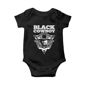 Black History African American Cowboy Baby Onesie
