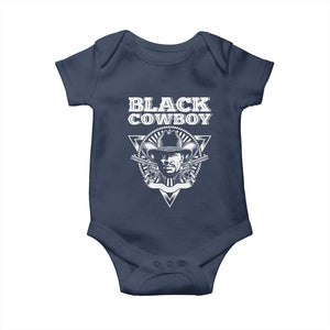 Black History African American Cowboy Baby Onesie